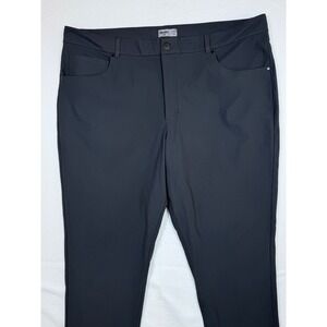 VRST Limitless Mens Slim Fit Dark Gray Stretch Performance Golf Pants W42 L30